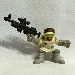 STAR WARS HOTH REBEL SOLDIER 2006 HASBRO GALACTIC HEROES FIGURE GREAT CONDITION